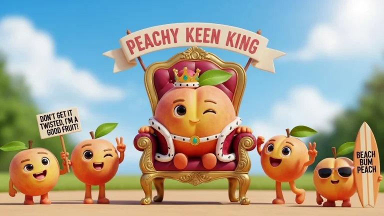 peach puns