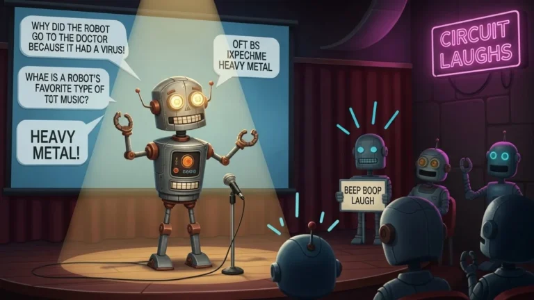 robot puns