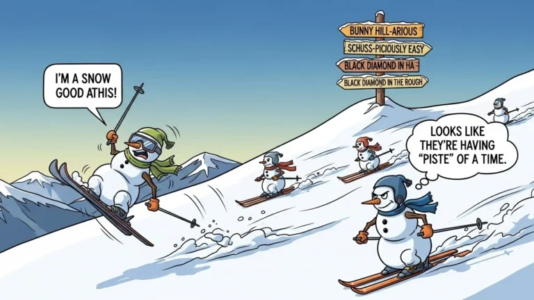 ski puns