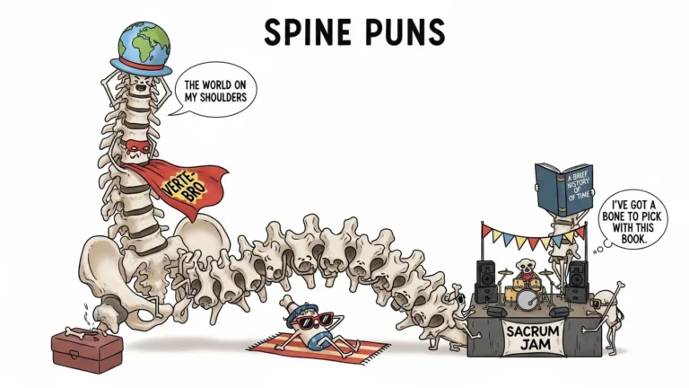 spine puns