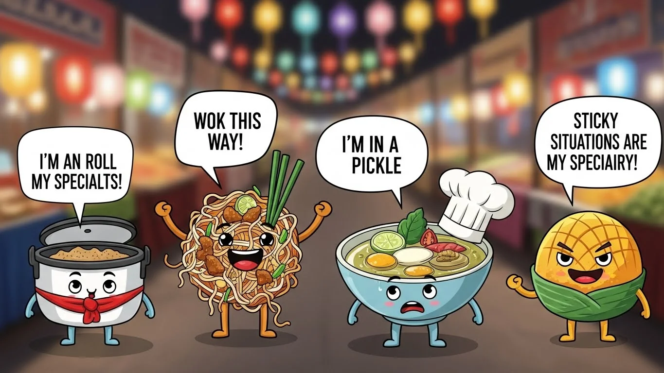 thai food puns
