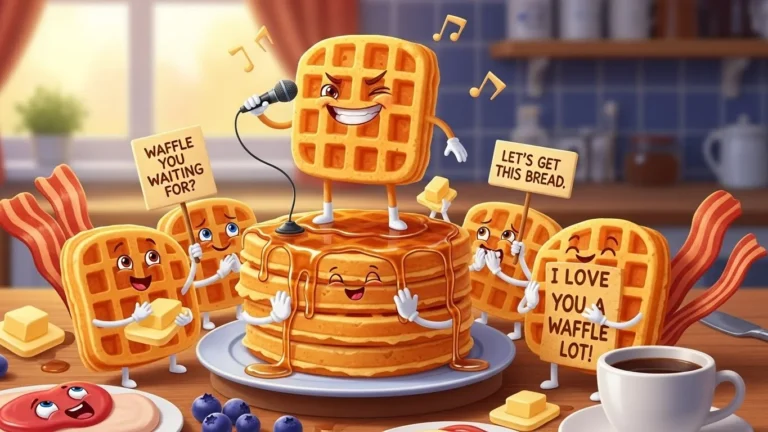 waffle puns