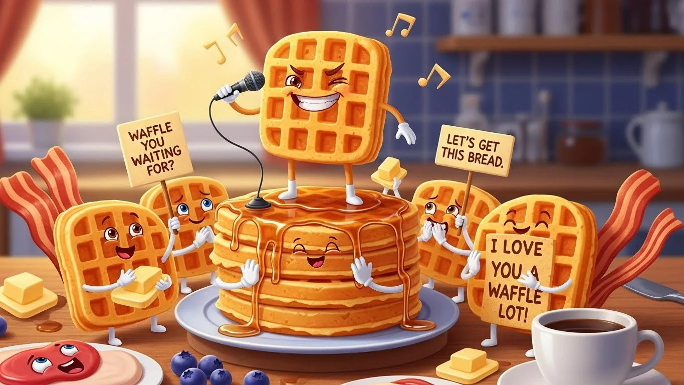 waffle puns