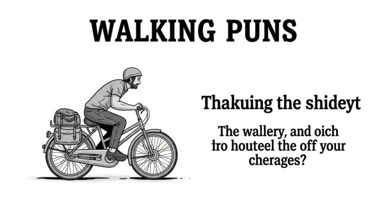 walking puns