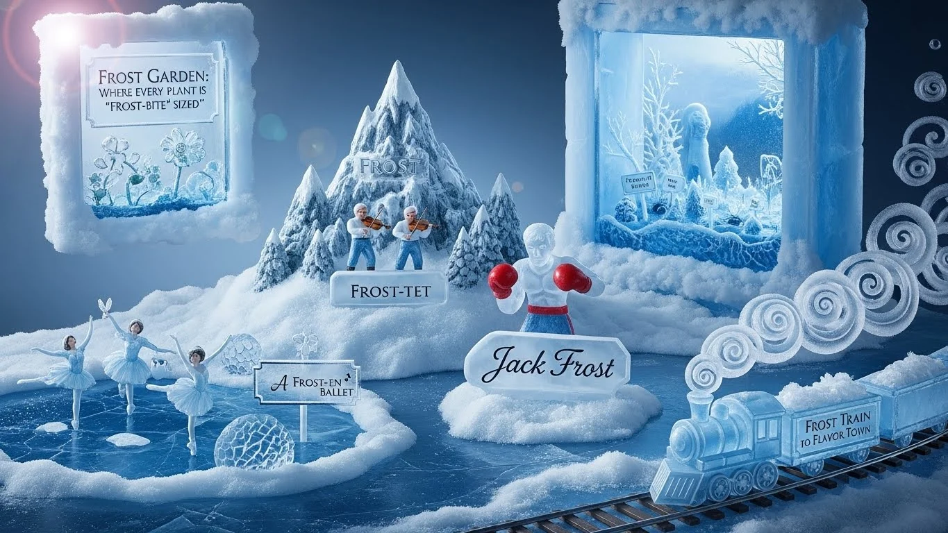 ❄️ Funny Frost Puns Captions