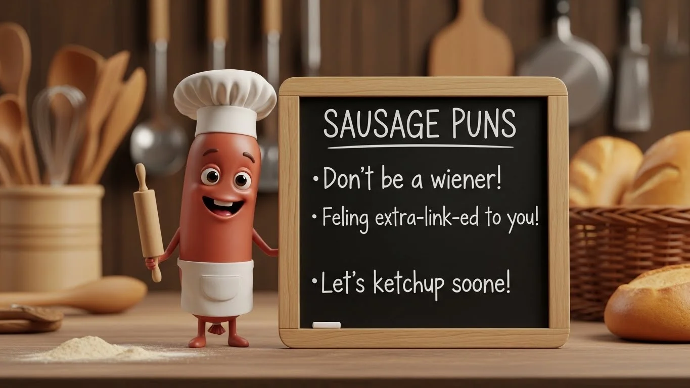 🌭 Funny Sausage Puns Captions