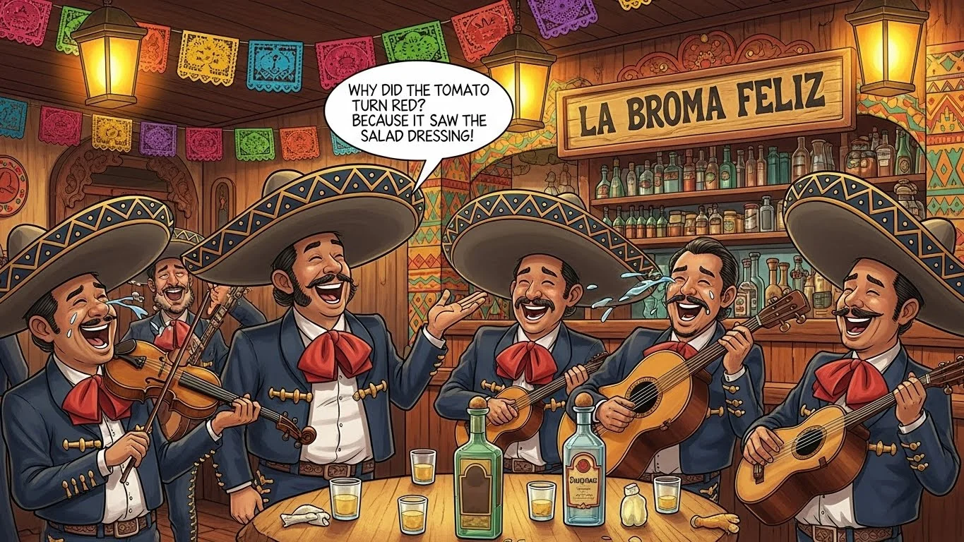 🌮 Funny Mexican Jokes Captions