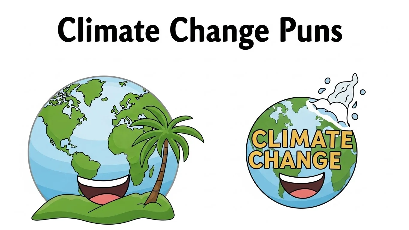 🌱 Funny Climate Change Puns Captions