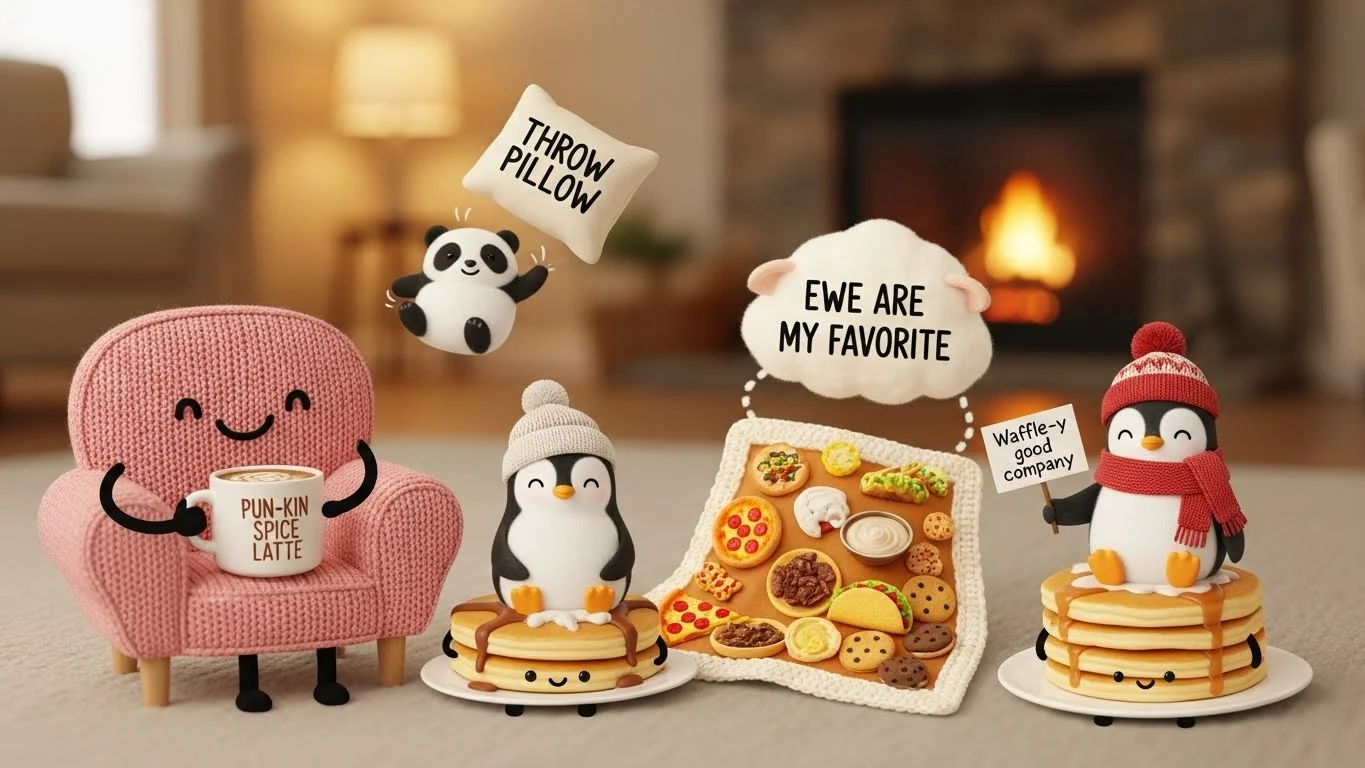 🌾 Funny Cozy Puns Captions