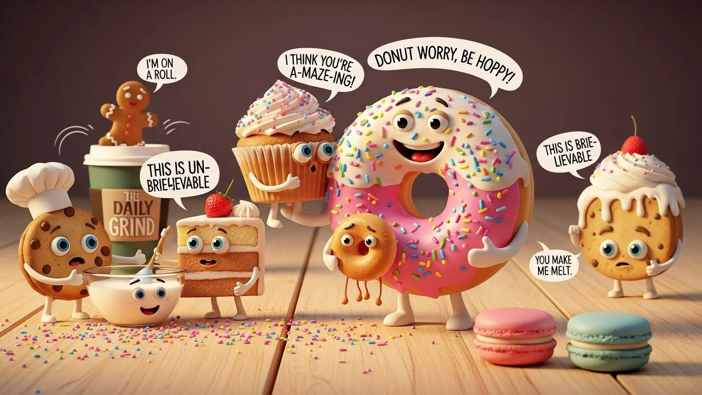 🍬 Funny Sweet Puns Captions