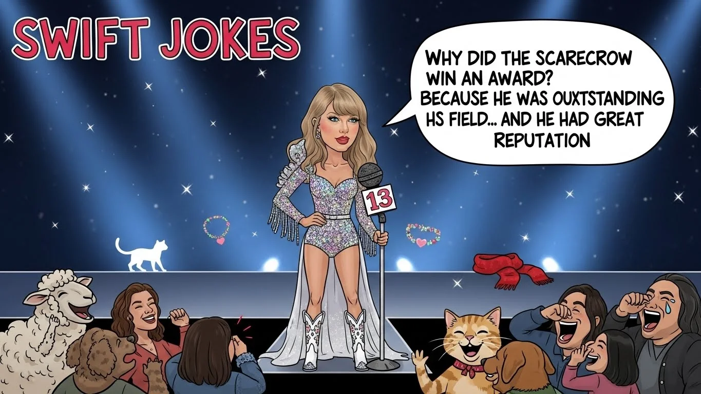 🎤 Funny Swift Joke Captions