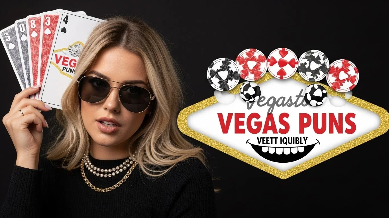 🎰 Funny Vegas Puns Captions
