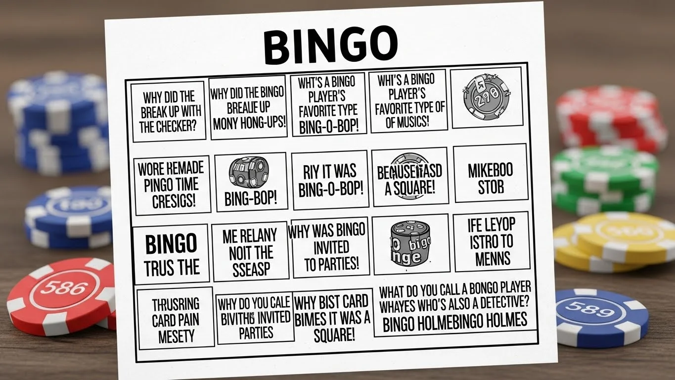 🎲 Funny Bingo Puns Captions