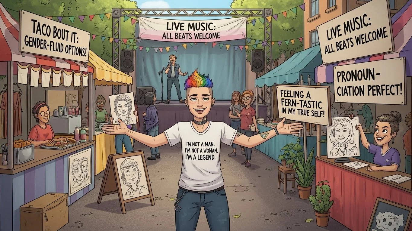 🏳️‍🌈 Funny Nonbinary Pick-Up Lines