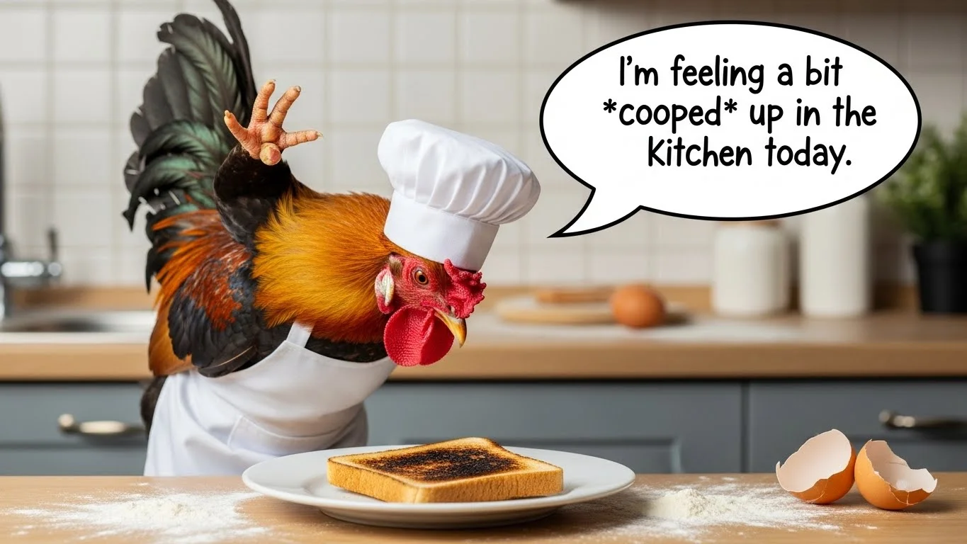 🐣 Funny Chicken Puns Captions
