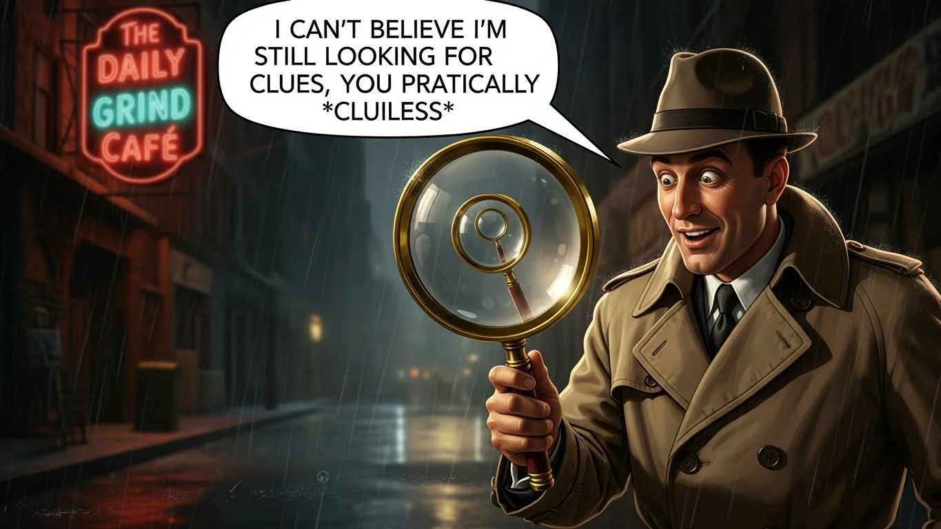 🕵️‍♂️ Funny Detective Puns
