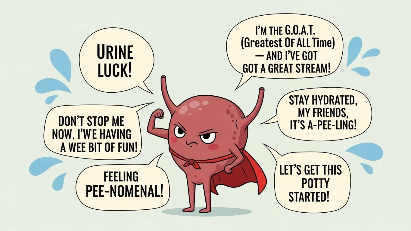 😂 Funny Bladder Puns