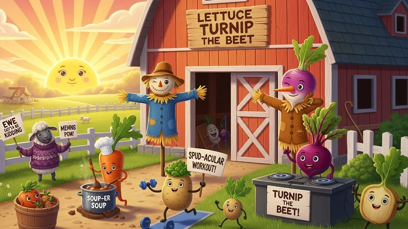 😂 Funny Farm Puns for Big Laughs