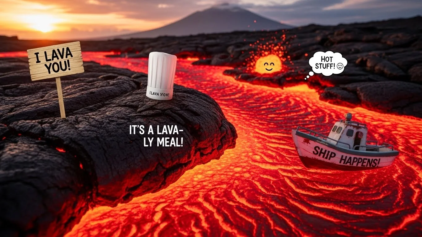 😂 Funny Lava Puns for Everyday Humor