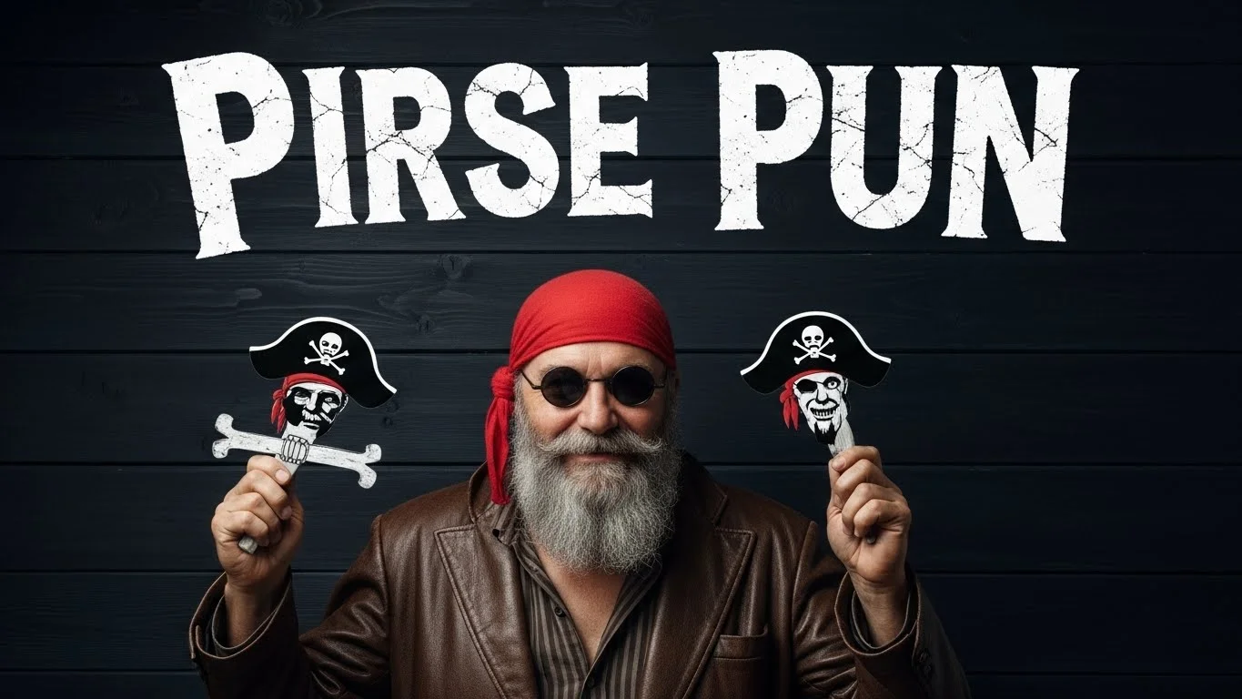 😂 Funny Pirate Puns Captions