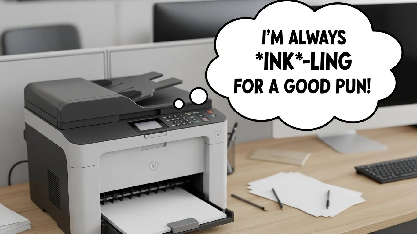 😂 Funny Printing Puns Captions