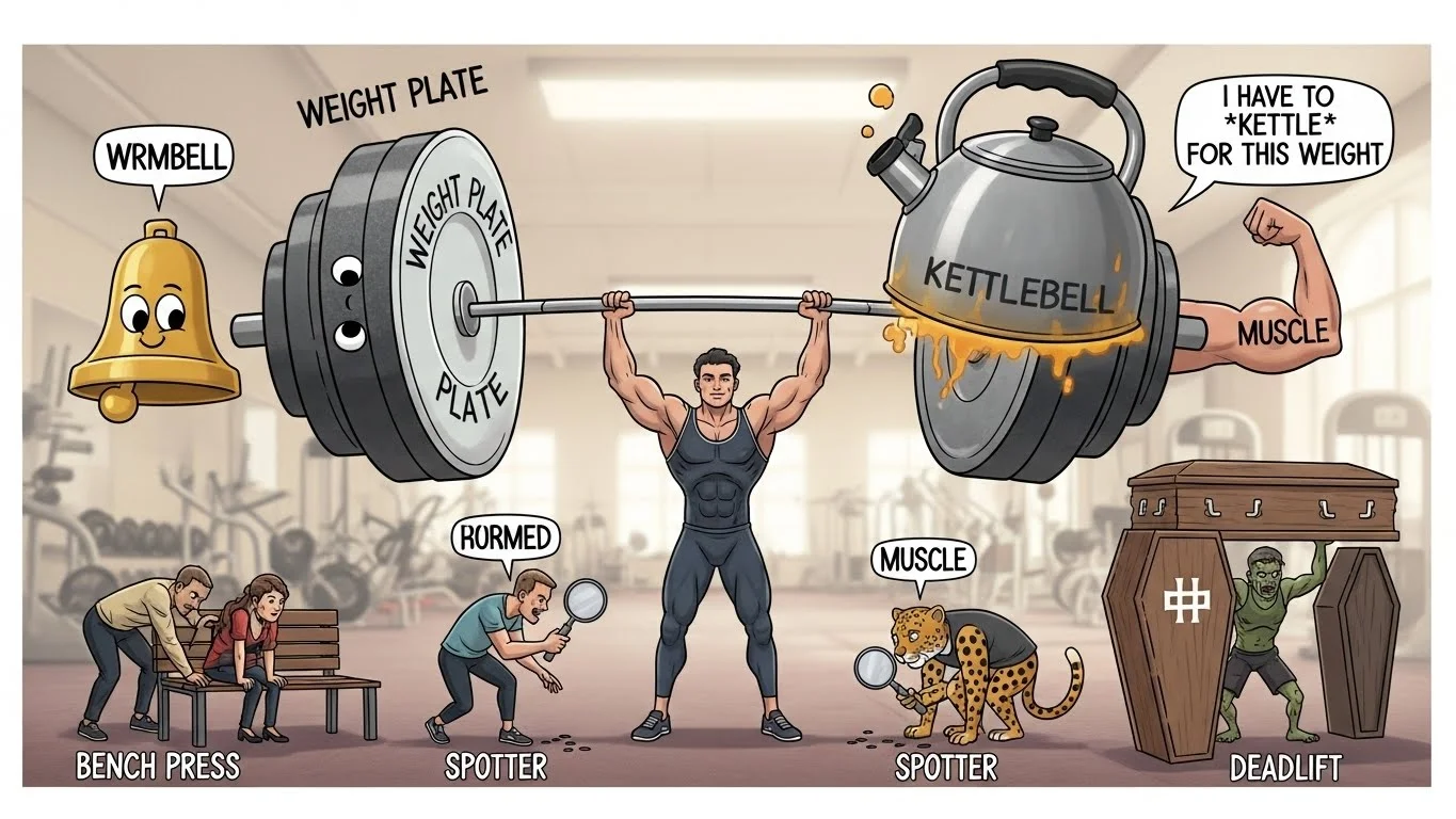 😂 Funny Weightlifting Puns for Big Laughs
