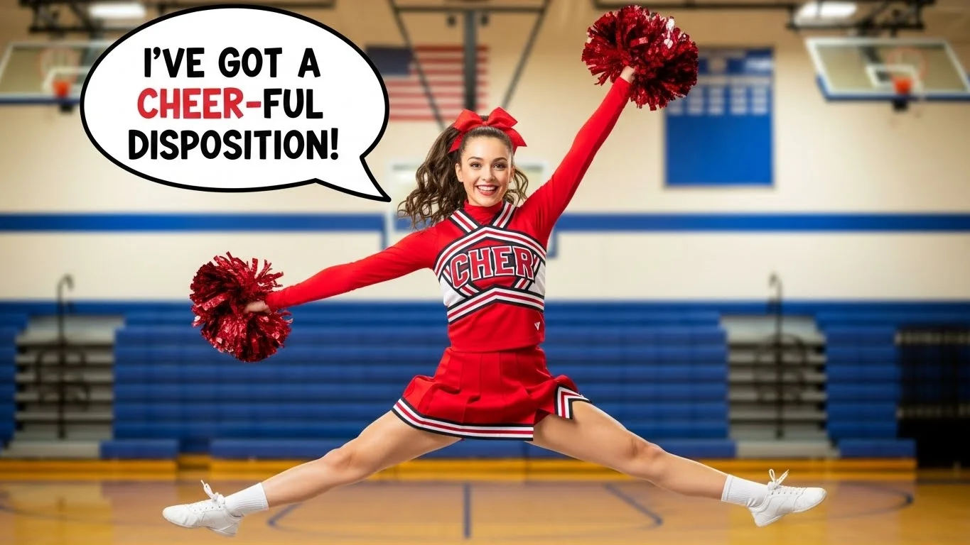 😄 Funny Cheerleader Puns Captions