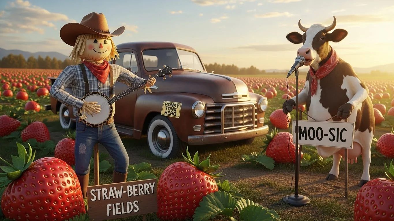 😄 Funny Country Music Puns Captions