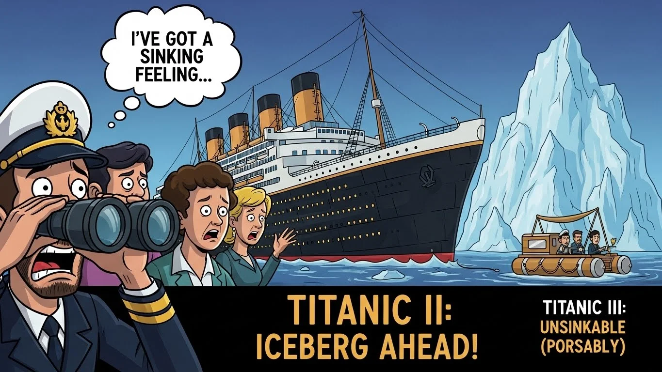 🚢 Funny Titanic Puns Captions