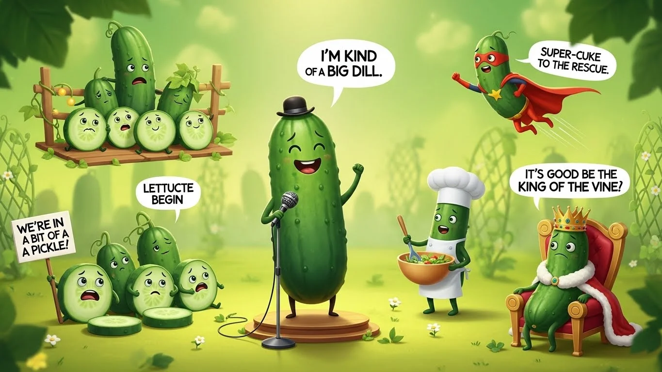 🥒 Funny Cucumber Puns
