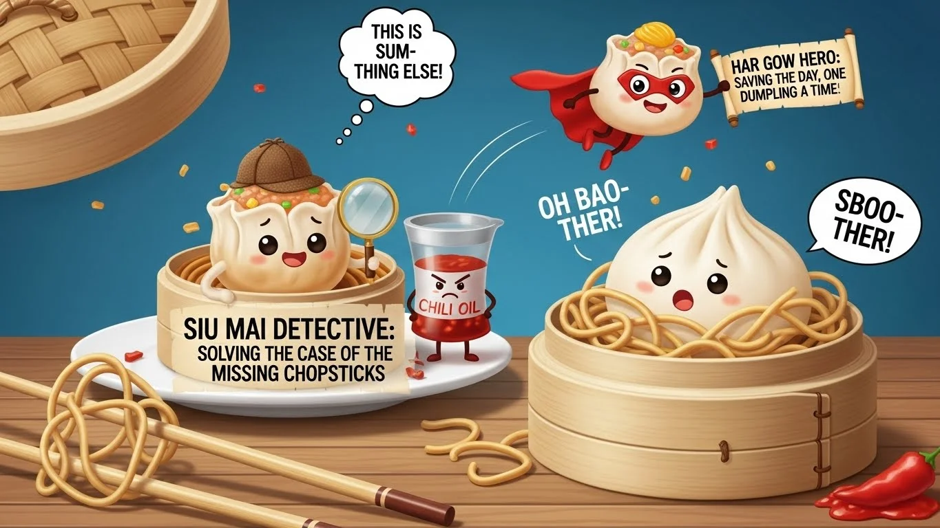 🥟 Funny Dim Sum Puns Captions