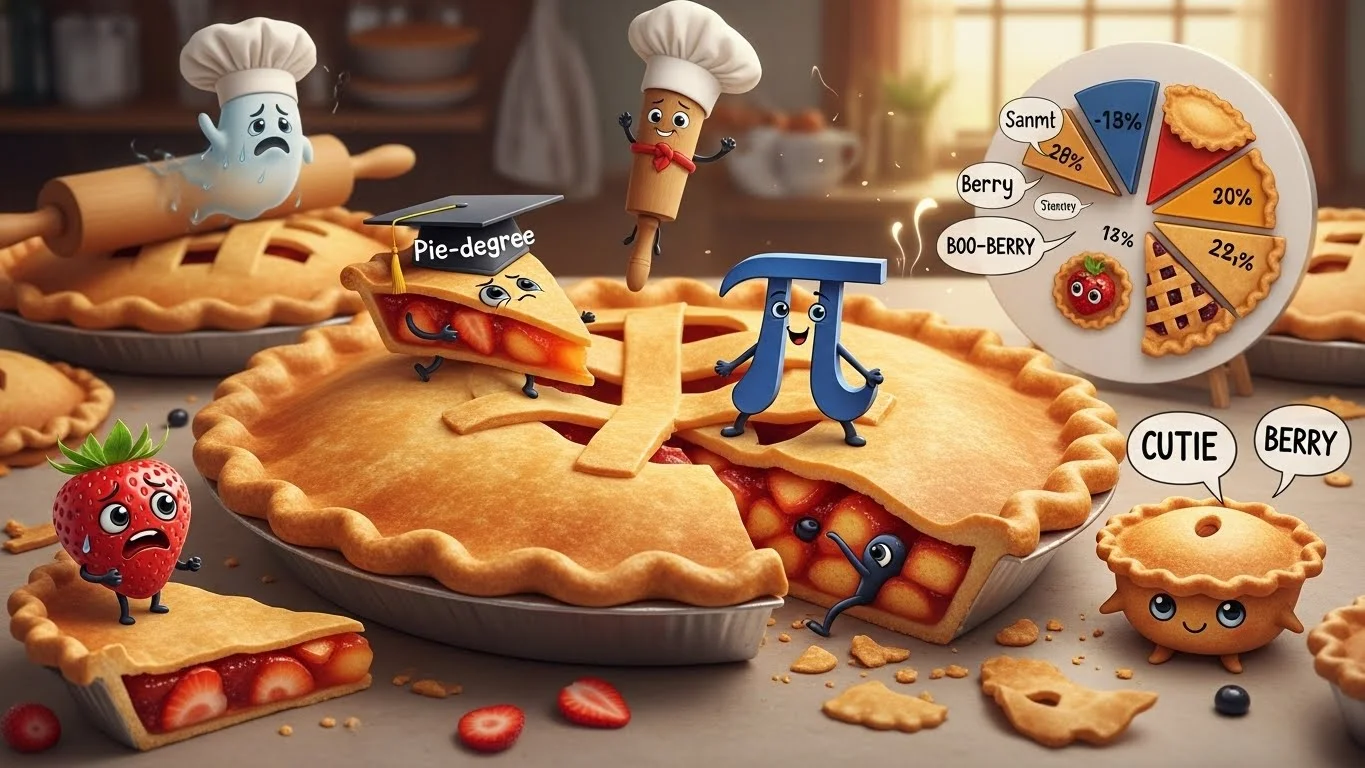 🥧 Funny Pie Puns Captions