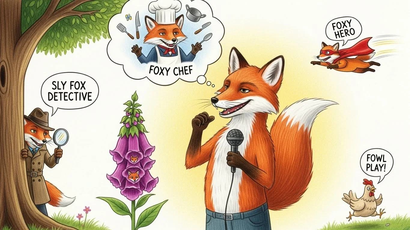 🦊 Funny Fox Puns Captions