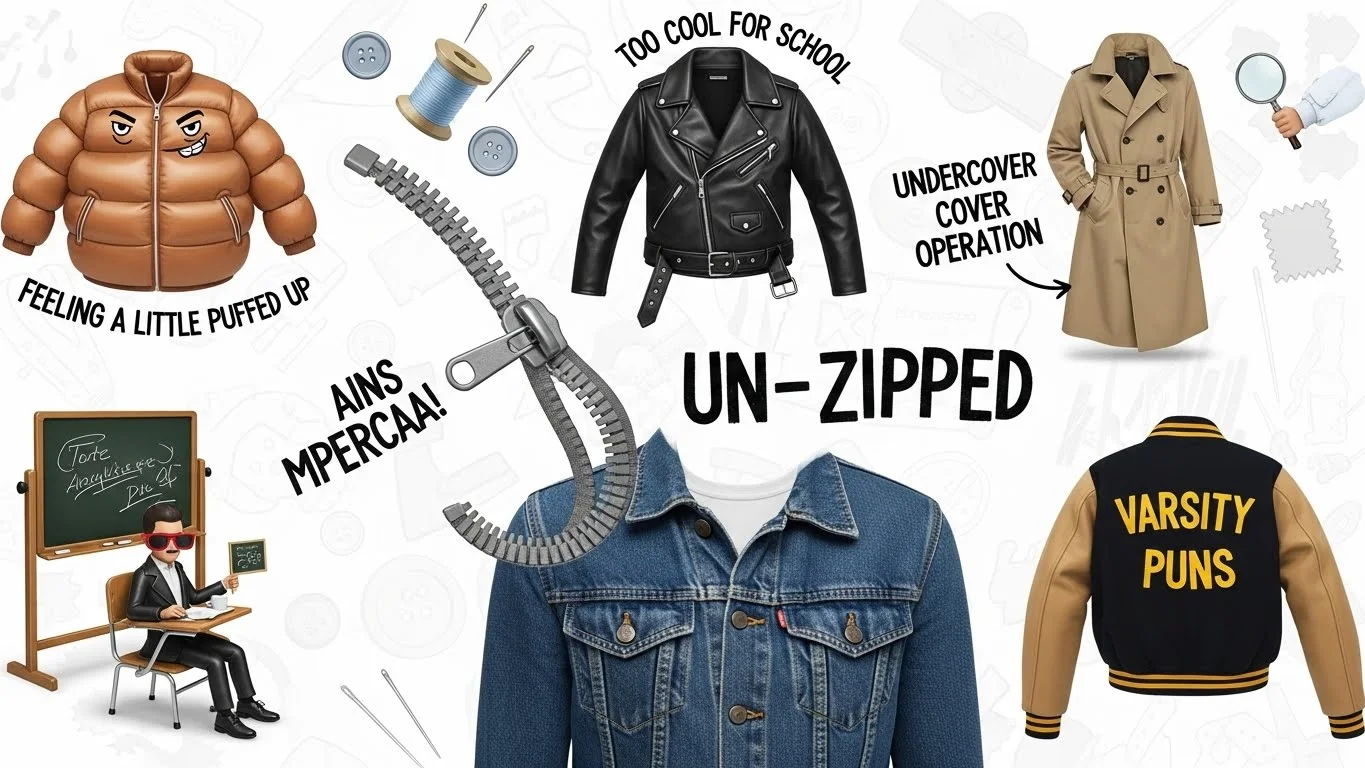 🧥 Funny Jacket Pick-Up Lines